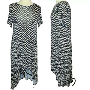 sola la fe Small High-Low Short Sleeve Dress